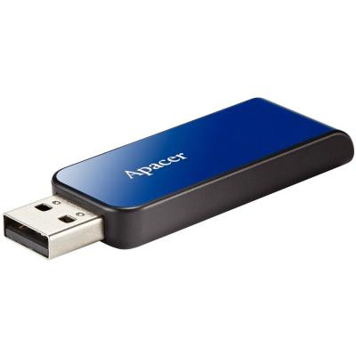 Флеш-накопитель USB 64GB ApAcer AH334 Blue (AP64GAH334U-1) - 2