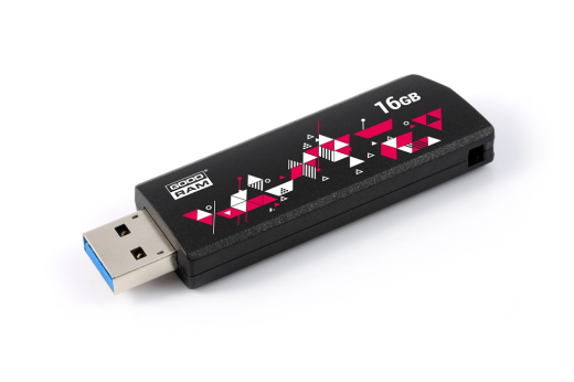 Флеш-накопитель USB3.0 16GB GOODRAM UCL3 (Cl!ck) Black (UCL3-0160K0R11) - 3