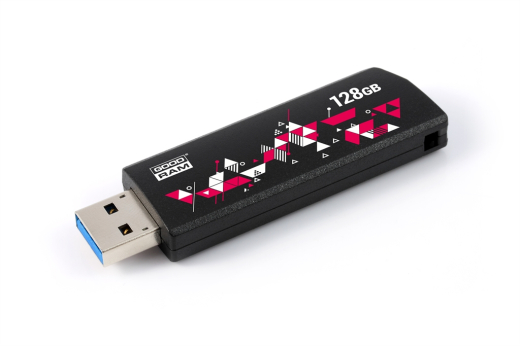Флеш-накопитель USB3.0 128GB GOODRAM UCL3 (Cl!ck) Black (UCL3-1280K0R11) - 3