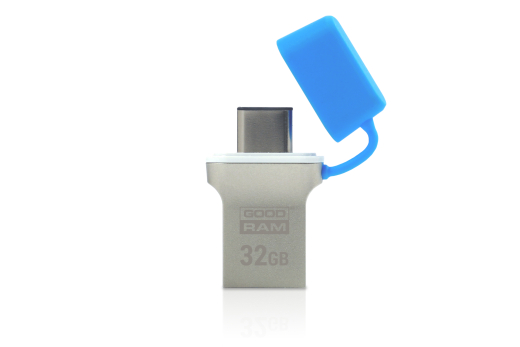 Флеш-накопитель USB3.0 32GB Type-C GOODRAM ODD3 (DualDrive) Blue (ODD3-0320B0R11) - 1