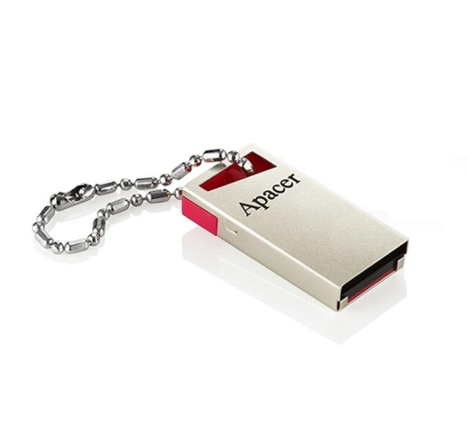 Флеш-накопитель USB 32GB Apacer AH112 Gold/Red (AP32GAH112R-1) - 4