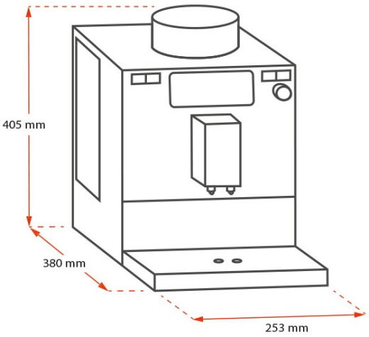 Автоматична Melitta Caffeo Varianza CSP Silver (F57/0-101) - 4