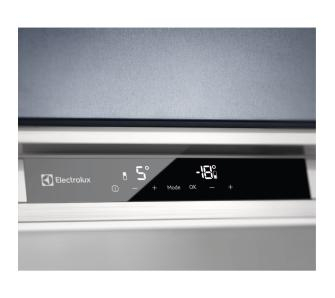 Холодильник із морозильною камерою Electrolux LNS6TE19S - 2