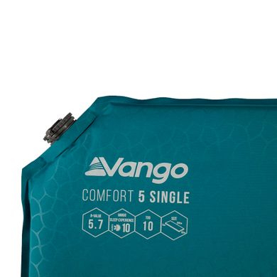 Коврик самонадувающийся Vango Comfort 5 Single Bondi Blue (SMQCOMFORB36A11) - 2