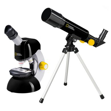 Микроскоп National Geographic Junior 40x-640x + Телескоп 50/360 (Base) - 1