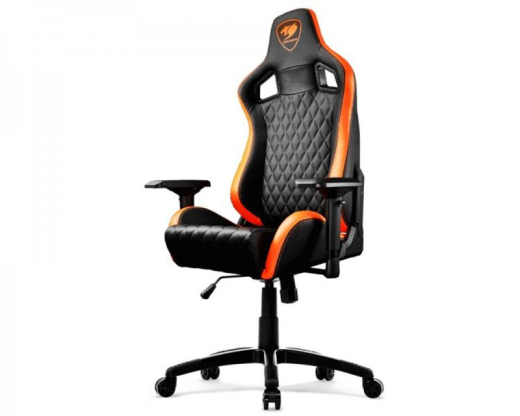 Комп'ютерне крісло для геймера Cougar Armor S black/orange - 3