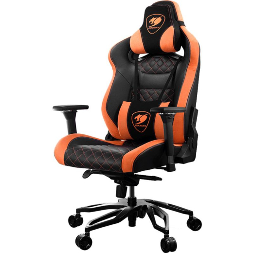 Комп'ютерне крісло для геймера Cougar Armor TITAN PRO black/orange - 4