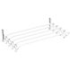 Сушарка для білизни настінна Gimi Brio Super 120 6м (155961) - 4
