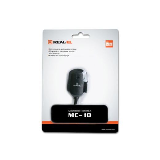 Микрофон для ПК REAL-EL MC-10 - 2