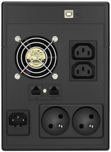 Лінійно-інтерактивне ДБЖ PowerWalker VI 1500 LCD FR (10120046) - 3