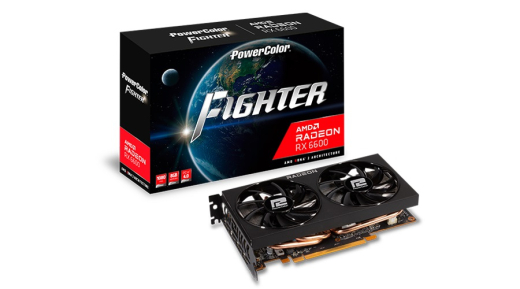 Відеокарта AMD Radeon RX 6600 8GB GDDR6 Fighter PowerColor (AXRX 6600 8GBD6-3DH) - 1