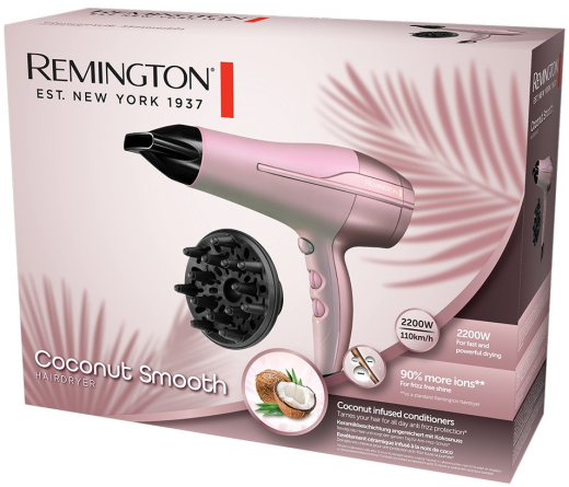 Remington Фен D5901 Coconut Smooth - 3