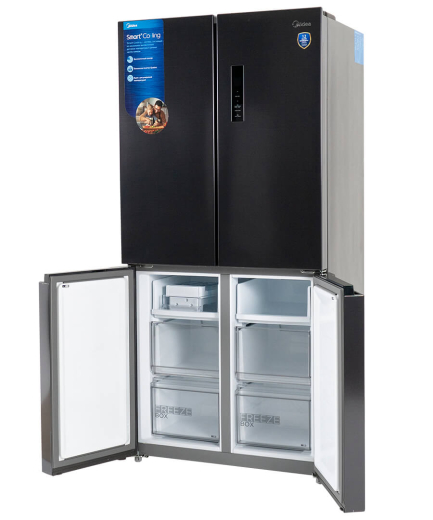 Холодильник з морозильною камерою Midea MDRF632FGF28 - 4