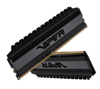 Пам'ять для настільних комп'ютерів PATRIOT 16 GB (2x8GB) DDR4 3200 MHz Viper 4 Blackout (PVB416G320C6K)  - 4