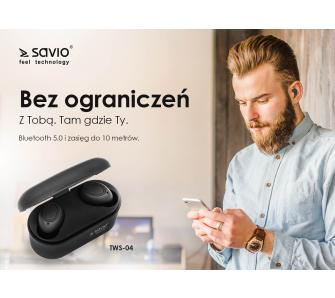 Навушники Savio TWS-04 - 9