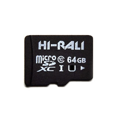 MicroSDXC  64GB Class 10 Hi-Rali (HI-64GBSDCL10-00) - 2