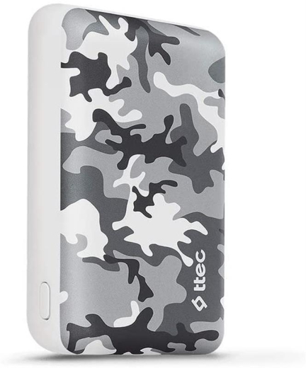 Універсальна мобільна батарея Ttec 10000mAh ReCharger White Camouflage (2BB156BK) - 2
