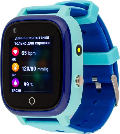 Детские умные часы AmiGo GO005 4G WIFI Thermometer Blue - 2
