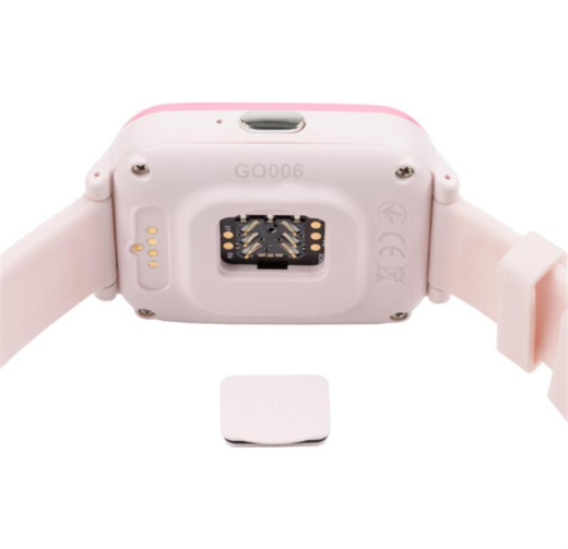 Дитячий розумний годинник AmiGo GO 006 GPS 4G WIFI VIDEO CALL Pink - 4
