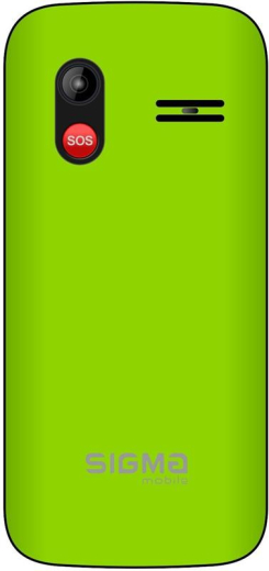 Мобільний телефон Sigma mobile Comfort 50 HIT Black-Green - 2