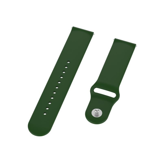 Силиконовый ремешок BeCover для LG Watch Sport W280A Green (706227) - 3