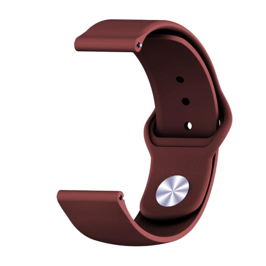 Силіконовий ремінець BeCover для Huawei Watch GT 2 42mm Dark-Red (706229) - 2