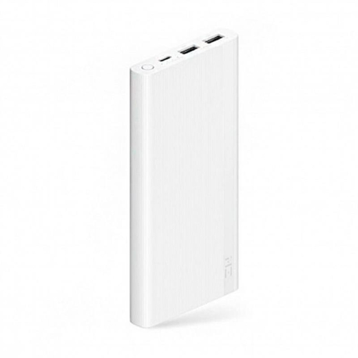 Внешний аккумулятор (Power Bank) ZMI Powerbank 10000mAh Two-Way Fast Charge White (JD810-WH) - 1