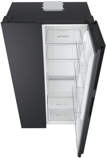 Холодильник з морозильною камерою Haier HSR3918ENPB - 4
