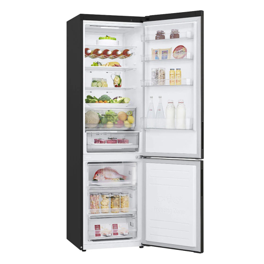 Холодильник із морозильною камерою LG GBB62BLFGC - 2