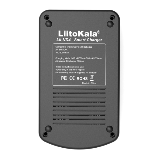 Заряднoe устройство Liitokala Lii-ND4 - 3