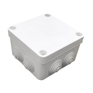 Коробка распределительная Courbi 100x100x50 белая (32-21024-100) - 1