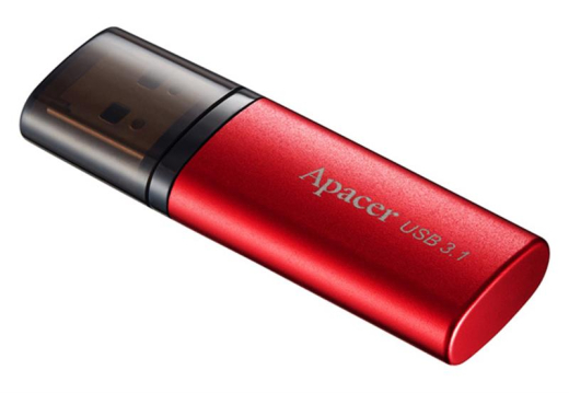 Флешка Apacer 128 GB AH25B USB 3.1 Red (AP128GAH25BR-1) - 2