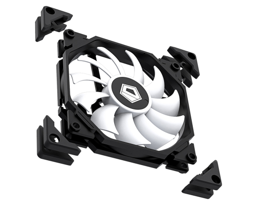 Вентилятор ID-Cooling TF-9215, 92x92x15мм, 4-pin, чорно-білий - 5
