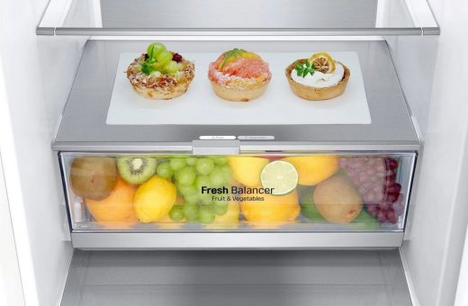 Холодильник з морозильною камерою LG GBB72SWUGN - 12