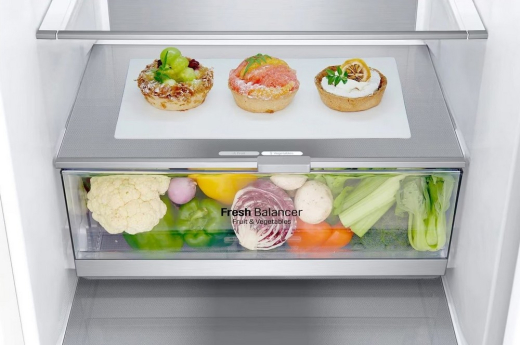 Холодильник з морозильною камерою LG GBB72SWUGN - 8