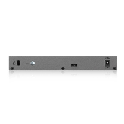 Коммутатор для видеонаблюдения ZYXEL GS1350-6HP (GS1350-6HP-EU0101F) (1xGE PoE++, 4хGE PoE+, 1xSFP, PoE max 60W, металл, NebulaFlex Pro, питание до 250м, автоперезагрузка PoE-портов, L2) - 2