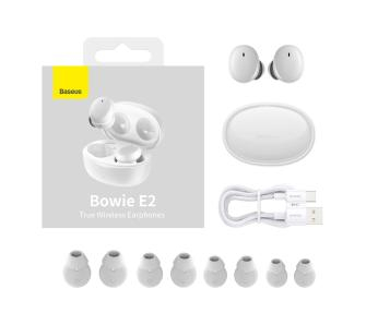 Навушники TWS Baseus Bowie E2 White (NGTW090002) - 7