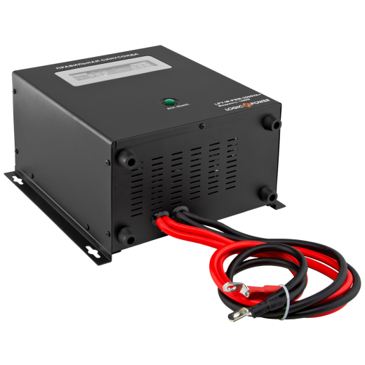 ДБЖ LogicPower LPY-W-PSW-2500VA+(1800W)10A/20A, Lin.int., AVR, 2 x Euro, USB, LCD, metal - 1