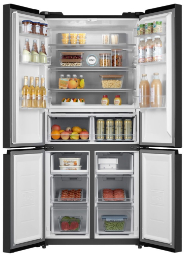 Холодильник з морозильною камерою Toshiba GR-RF610WE-PMS(06) - 3