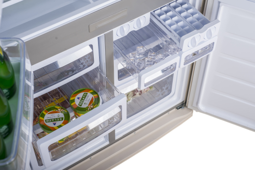 Холодильник із морозильною камерою SBS Sharp SJ-EX820F2BE - 18