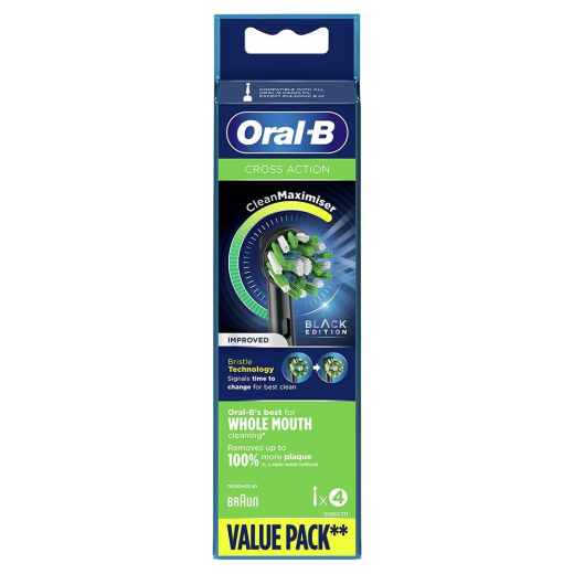 Насадка для електричної зубної щітки Braun Oral-B Cross Action EB50BRB CleanMaximiser (4) - 2