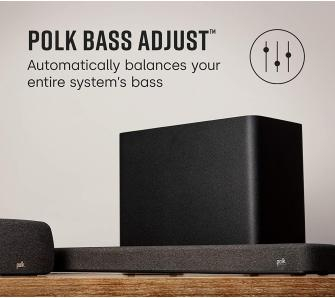 Акустика Polk Audio React Бездротовий сабвуфер для Polk React Soundbar - 2