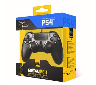 Геймпад SteelPlay Metaltech Wired Controller PS4 (чорний) - 2