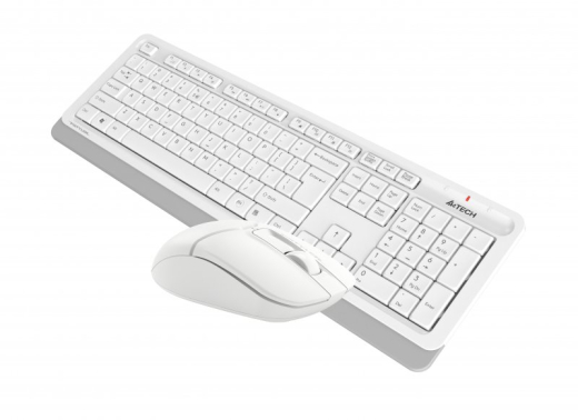 Набор: клавиатура + мышь A4Tech FG1012 White USB - 5