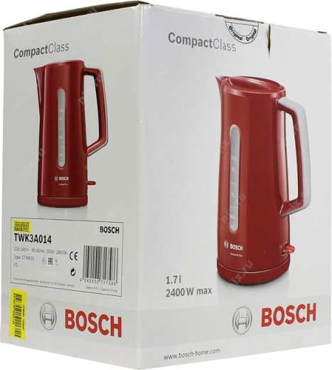 Електрочайник BOSCH CompactClass TWK3A014 - 4