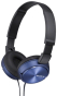 Навушники без мікрофона Sony MDR-ZX310 Blue - 1