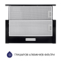 Витяжки Minola HTLS 6734 BL 1100 LED GLASS - 2