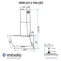 Витяжка Minola HDN 5212 WH 700 LED - 14