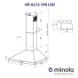 Витяжка Minola HK 6212 WH 700 LED - 10