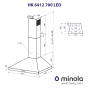 Витяжка Minola HK 6412 WH 850 LED - 10